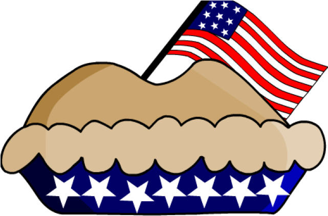 Pie Clipart 4th July - Pie Clipart 4th July (640x480)