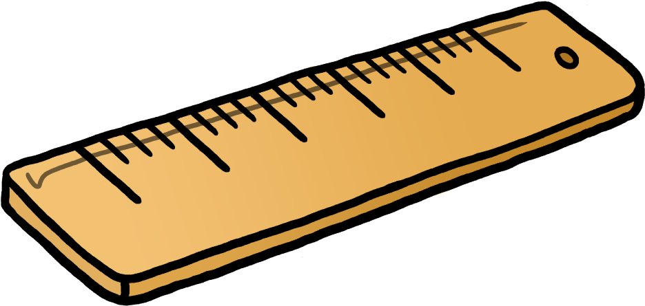 Ruler Clipart - - Length Clipart Png (1024x768)