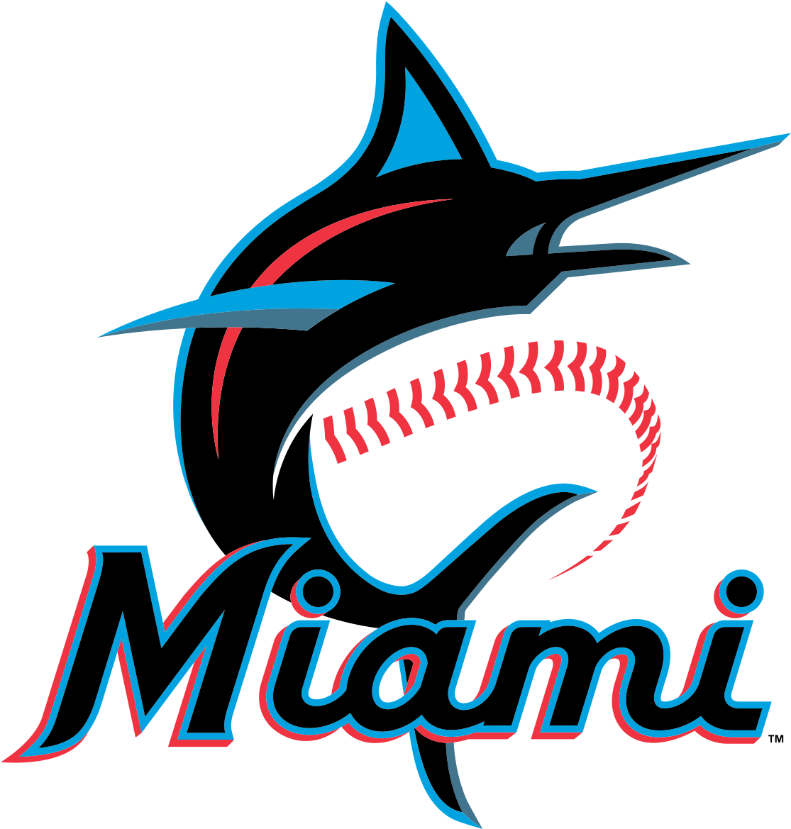 Marlin Png - Miami Marlins New Logo 2019 (1200x1169)