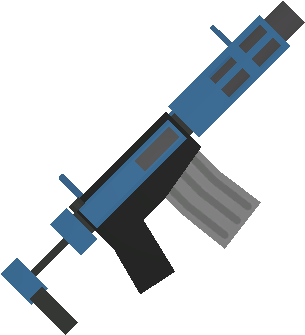 Unturned Skin Blue Honeybadger - Unturned Pdw Skins (400x400)