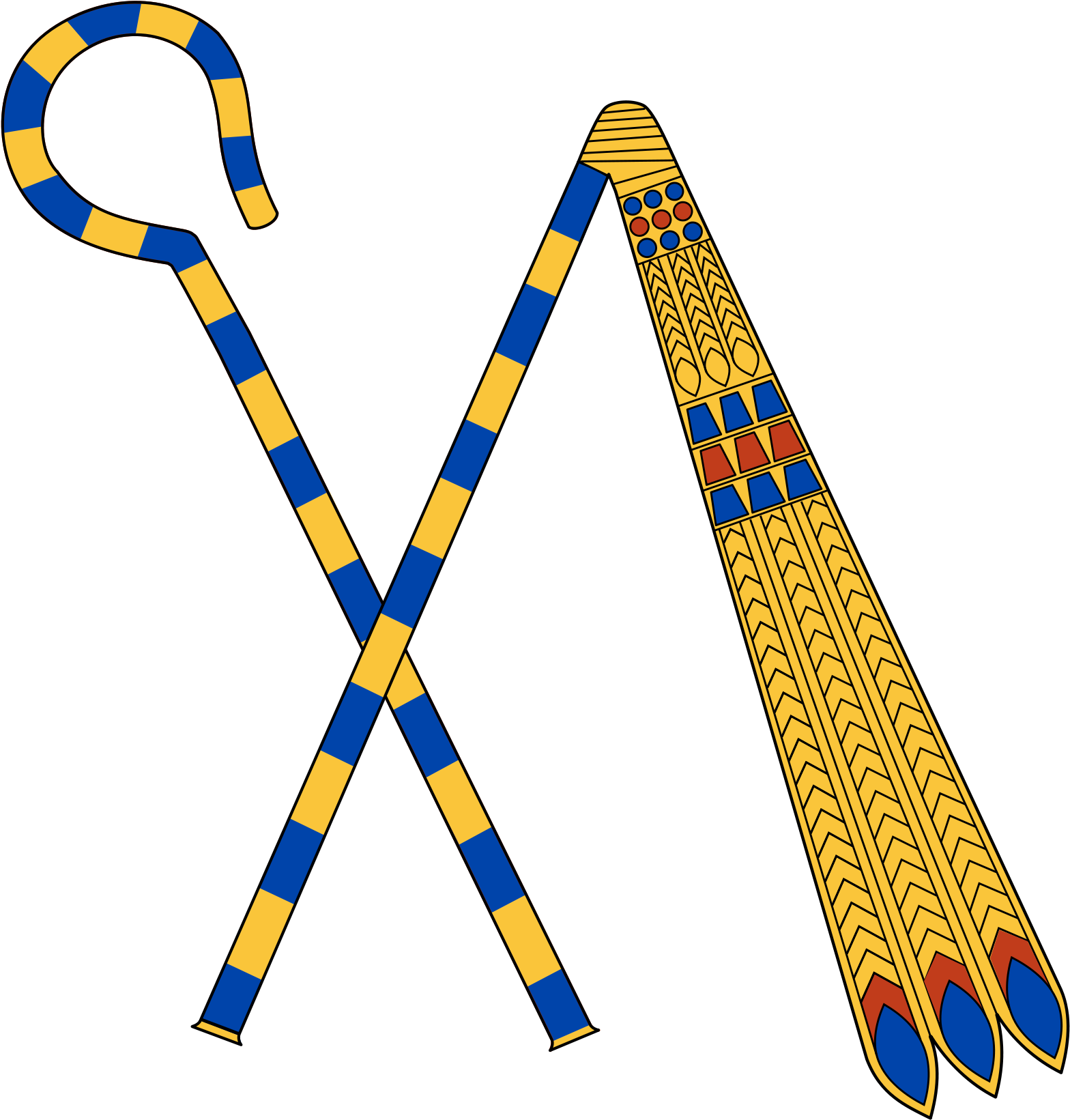 2000 X 1778 6 - Crook And Flail (2000x1778)