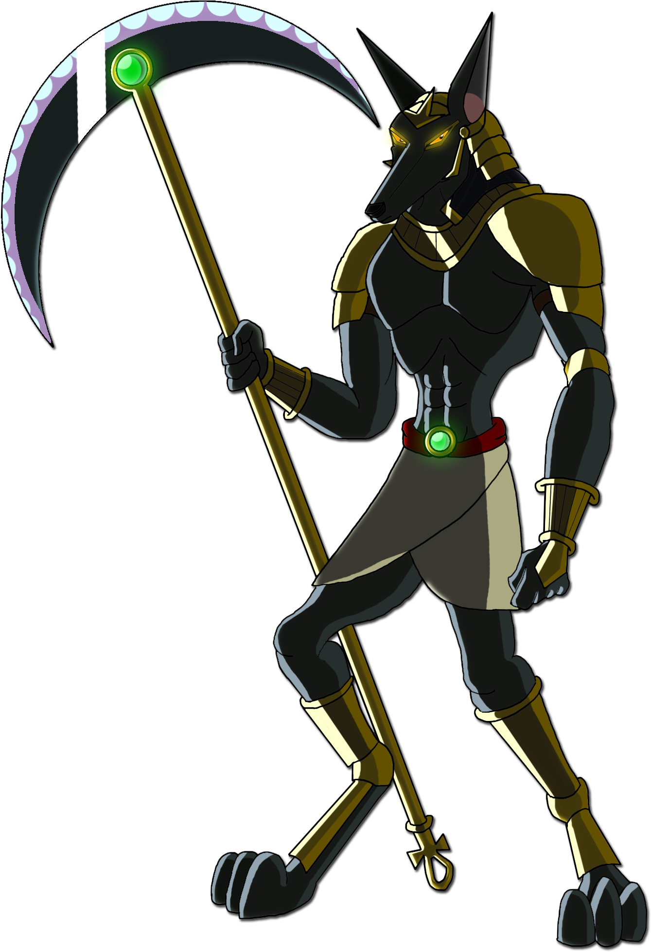 Anubis Png Transparent Images - Egyptian Mythology Png (1500x2000)