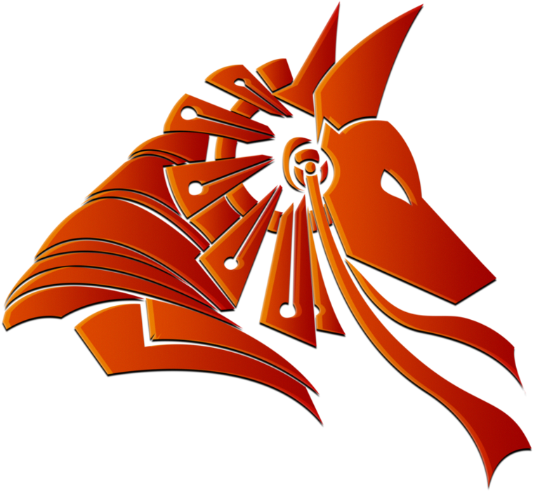 Lucario By Darkheroic - Anubis Logo Png (972x822)