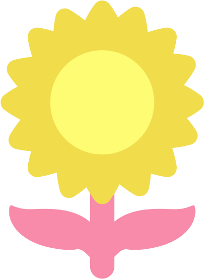 U 1 F 33 B Sunflower - Pink Lotus Symbol (568x568)