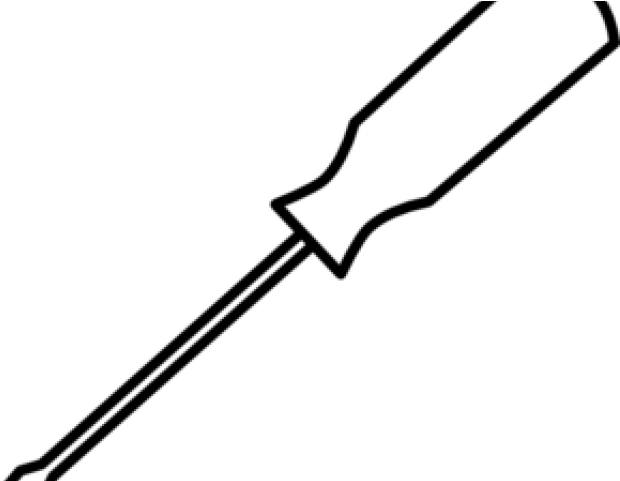 Screwdriver Clipart Different - Screwdriver Clipart Black And White (640x480)