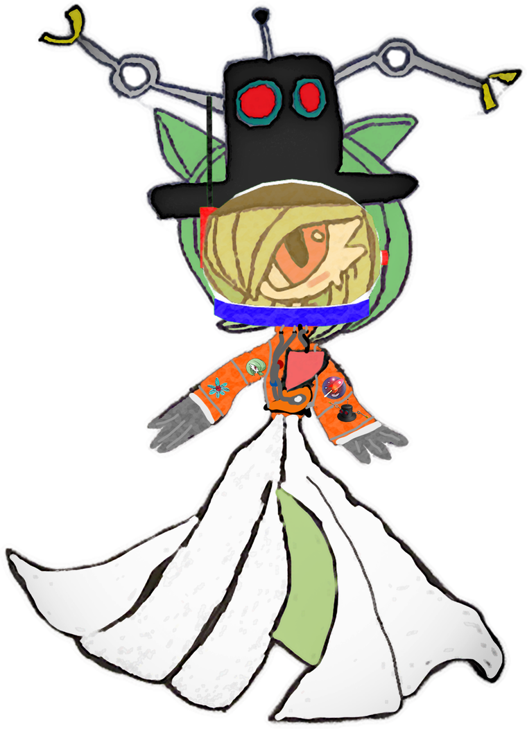 Gardevoir Ninja Main Space Suit Edition By Ninjatechkid - Cartoon (760x1052)