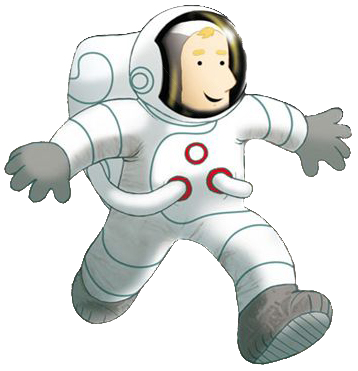 Spaceman - Story Book About Space (358x371)
