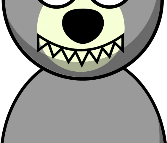 Original - Wolf Cartoon Clipart (640x480)