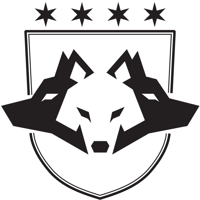 White Wolf Clipart Wolfpack - Wolf Pack Logo Png (650x650)