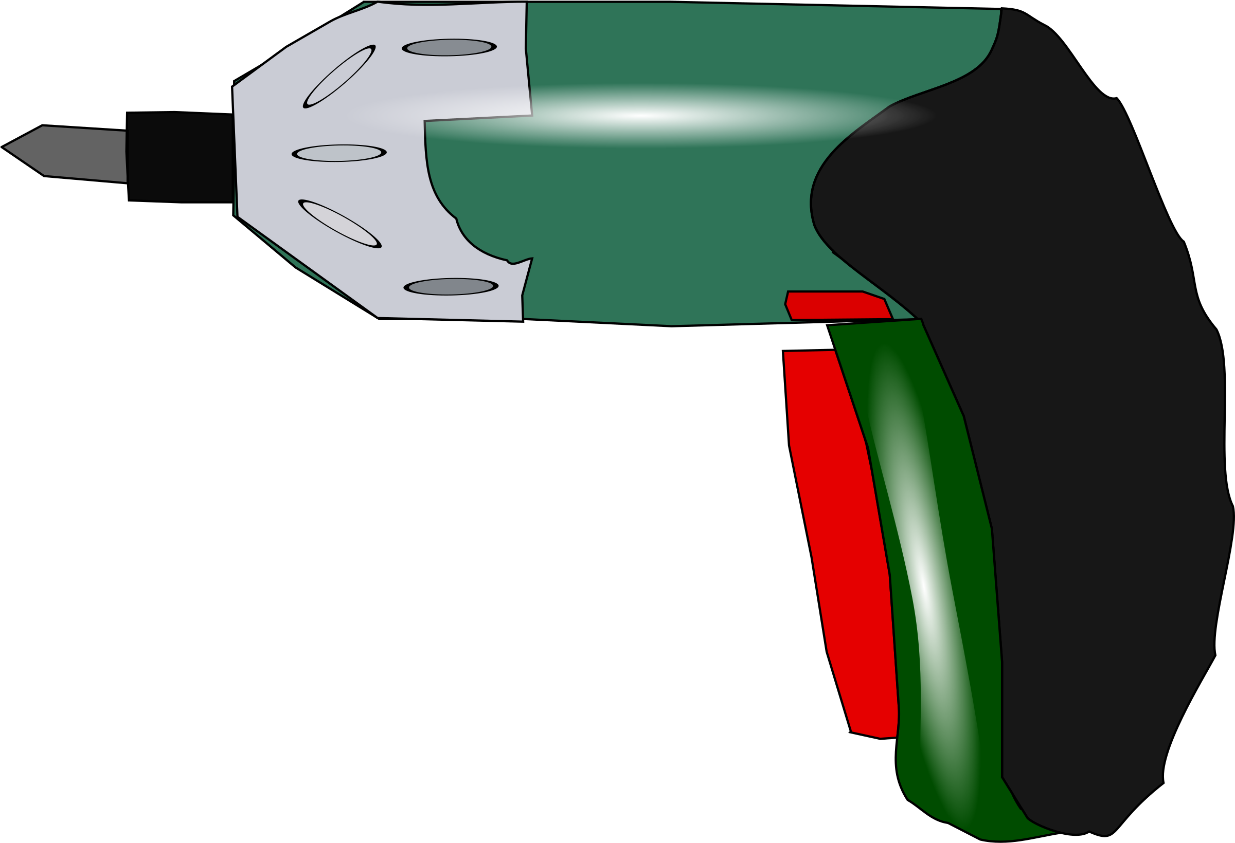 Drill Png - Electric Drill Clipart Png (2400x1651)