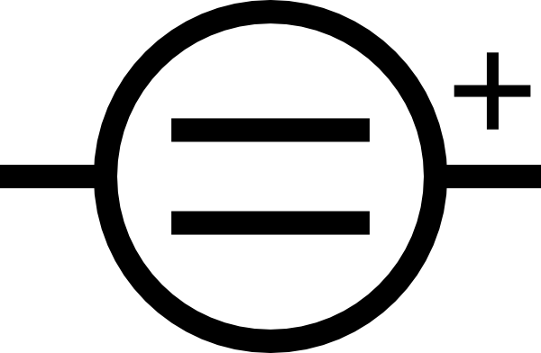 Dc Power Supply Symbol Clipart - Symbol Of Power Supply (2400x1569)