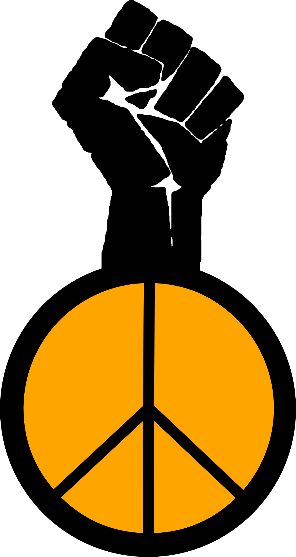 Power Clip Art - Symbols For Cesar Chavez (999x1880)
