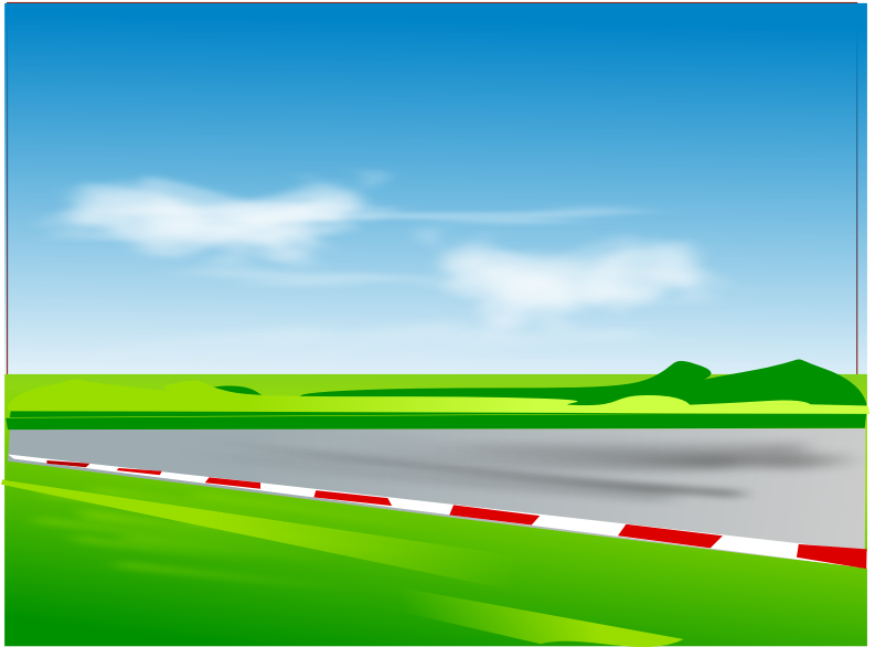 Clipart - Race Track - Cartoon Race Track Background (800x800)