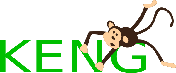 Monkey With Name Clip Art At Clker - Clip Art (600x250)