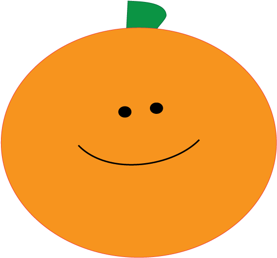 Free Pumpkin Clipart Graphics For Decorating Classrooms, - Line (596x547)