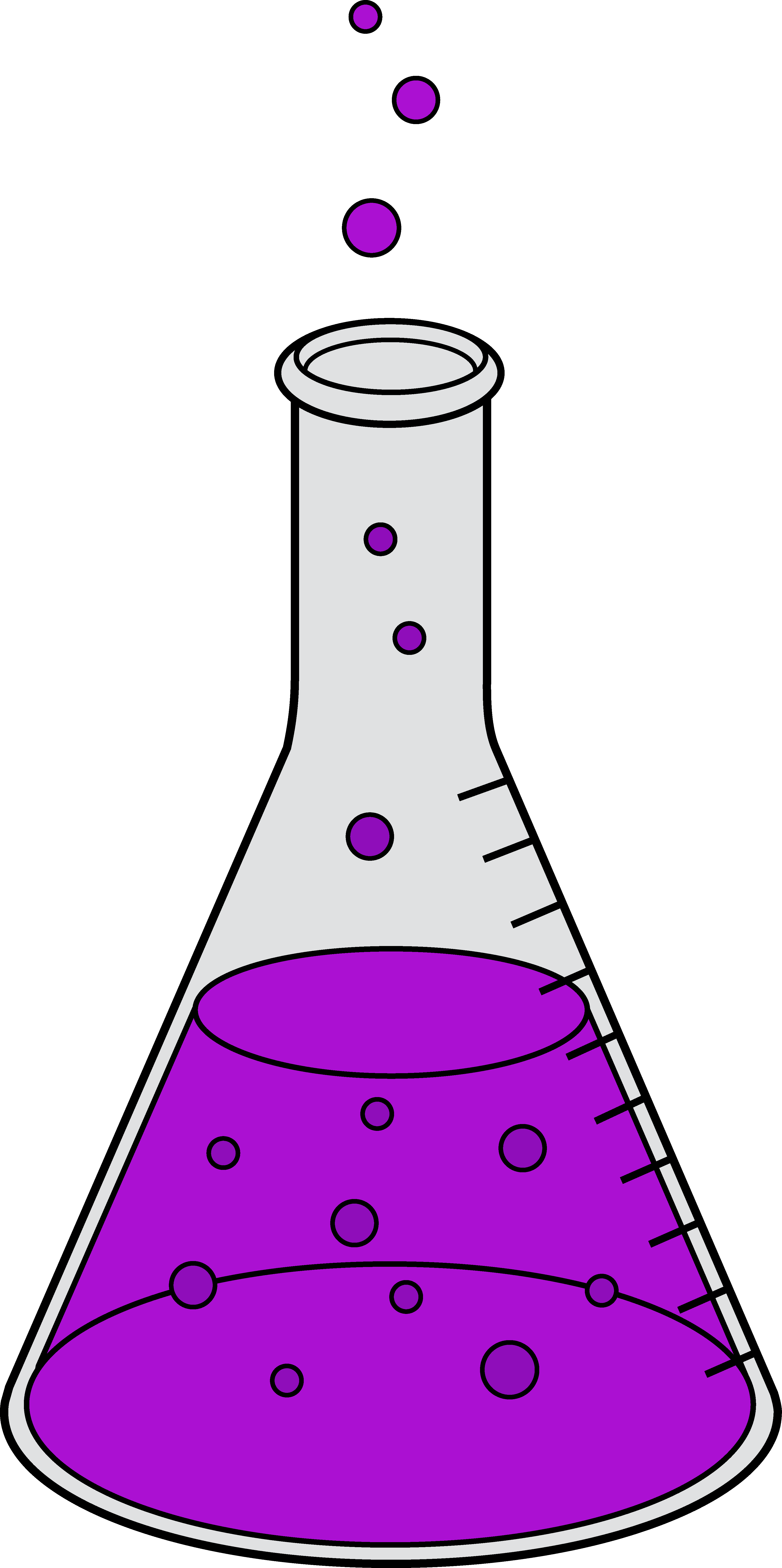 Bubbling Beaker Clipart Free Clipart Images U0026middot - Science Beaker Clip Art (3566x7152)