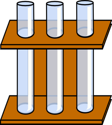For Holding Test Tubes When Tubes Should Not Be Touched - Test Tube And Rack (393x437)