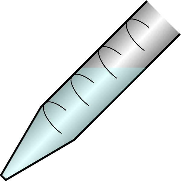 Pipette Water Clip Art - Pipette Clip Art (600x600)