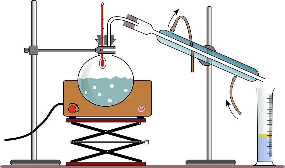 Fractional Distillation Distilled Water Fractionating - Fractional Distillation Distilled Water Fractionating (960x569)