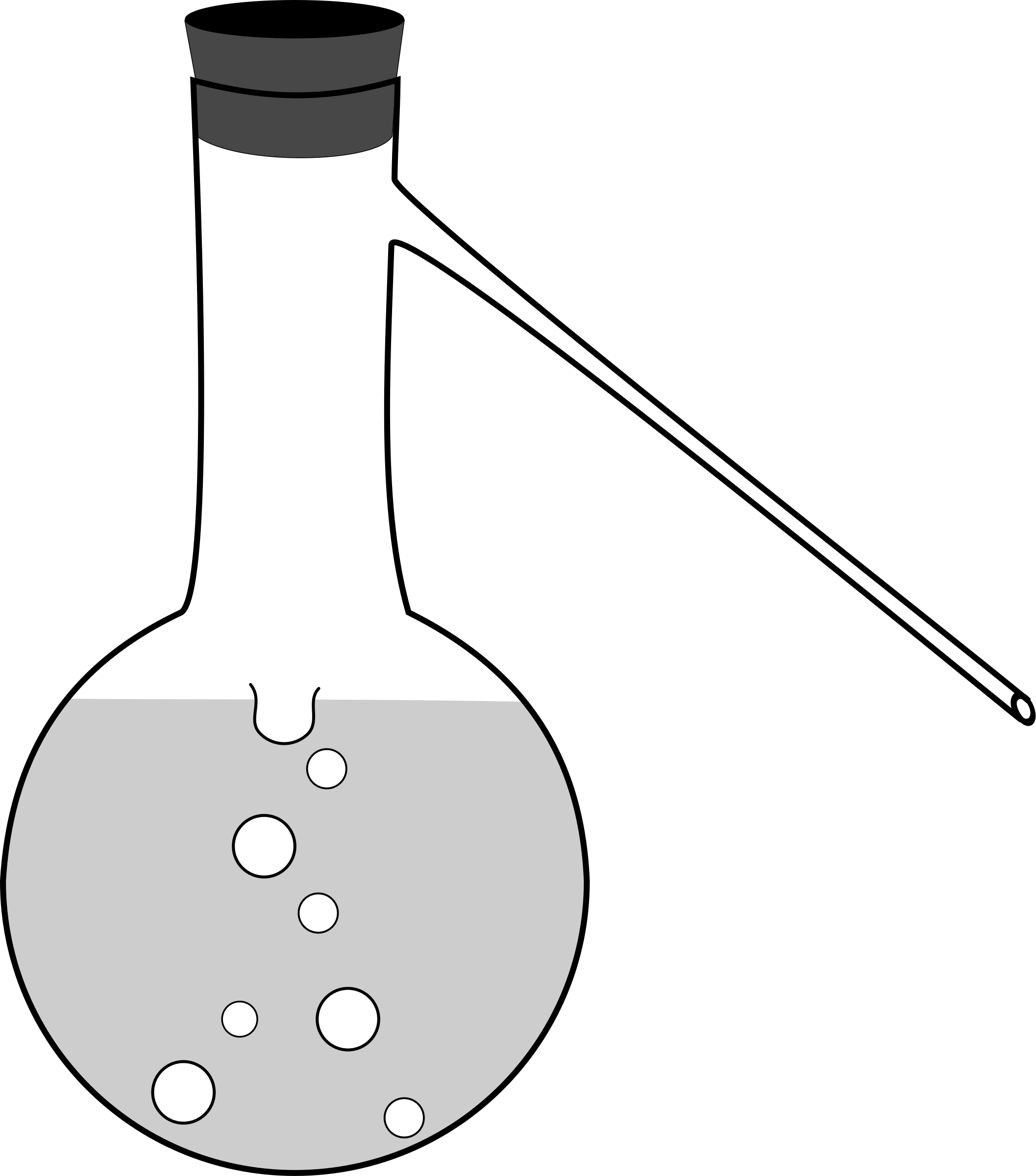 Big Image - Distilling Flask Laboratory Apparatus (2114x2400)