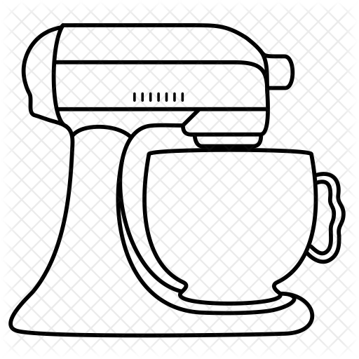 Kitchenaid Icon Mixer (512x512) Png Clipart Download