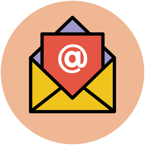 Email Scalable Vector Graphics Ico Icon - Latter (512x512)