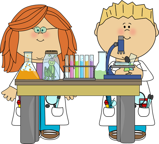 Math And Science Clip Art - Science Kids Clipart (550x498)