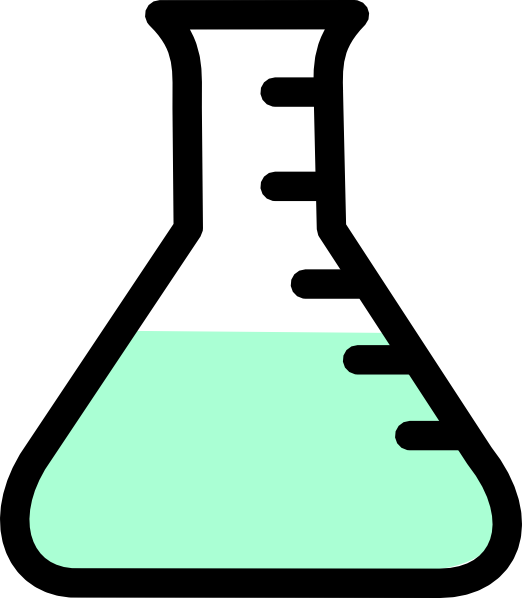 Beaker Clip Art - Science Beaker Clip Art (522x598)