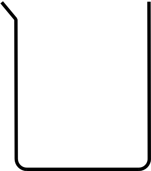 Beaker Drawing (528x598)