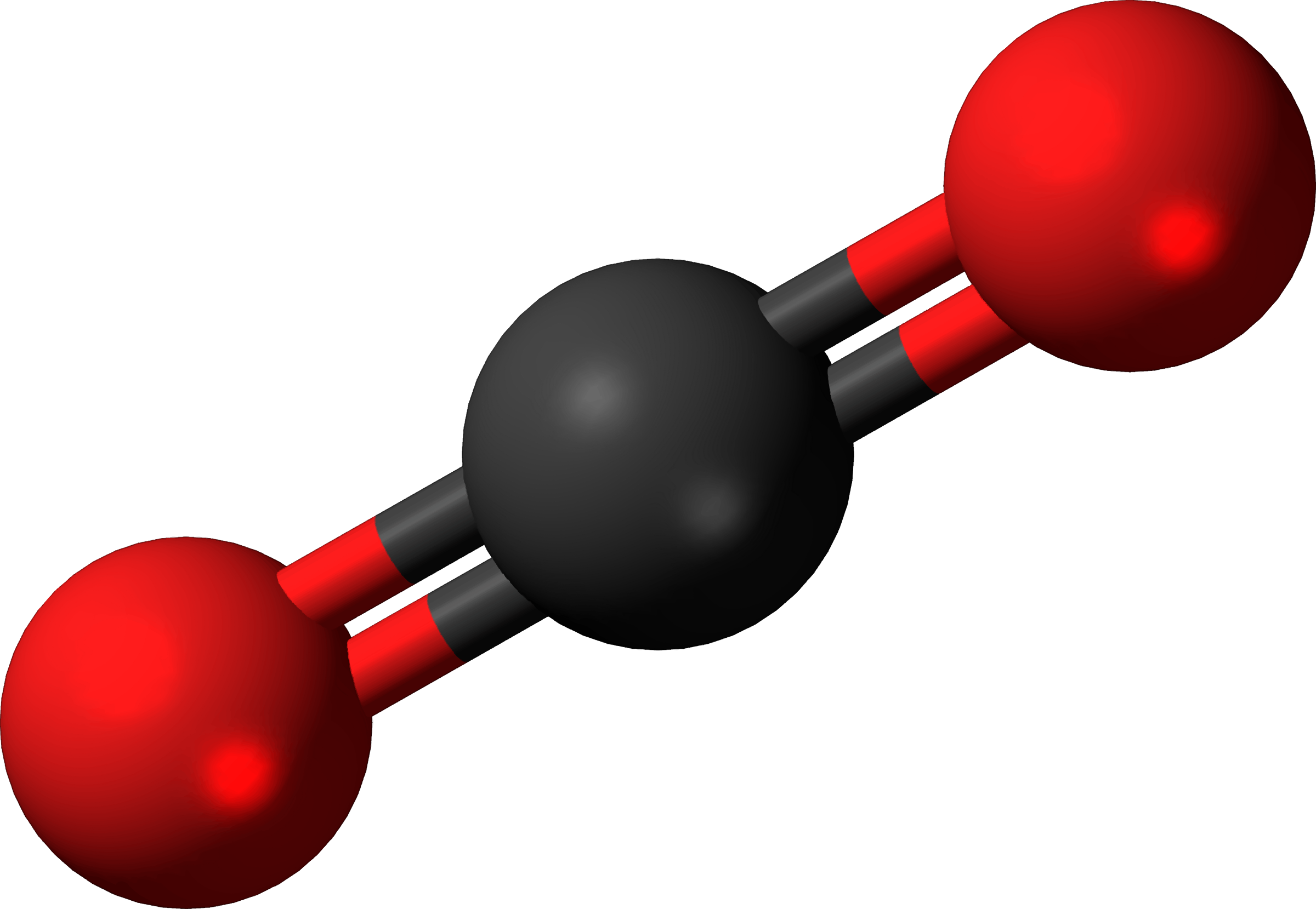 Infamous) Molecules - Carbon Dioxide Molecule (2400x1659)