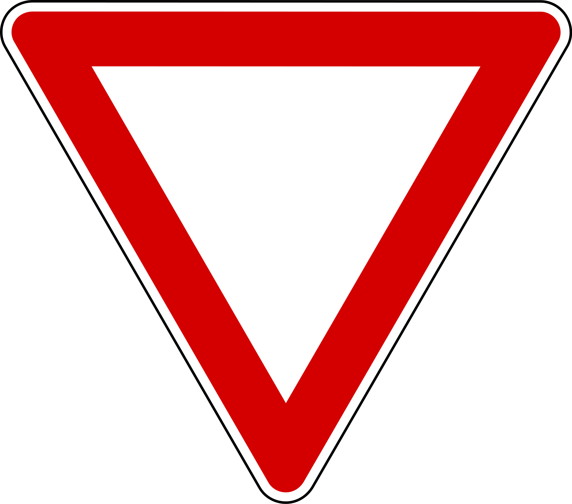 Clip Arts Related To - Red Upside Down Triangle (1162x1024)