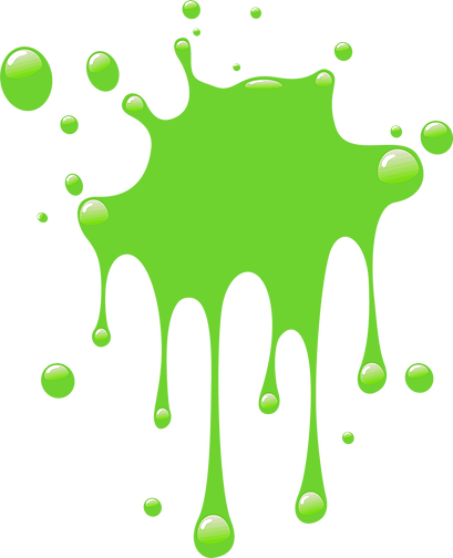 Experiments - Green Slime Png (409x504)