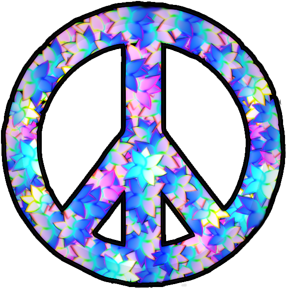 Free Download Of Peace Sign Icon Clipart - Signos Amor Y Paz (600x600)