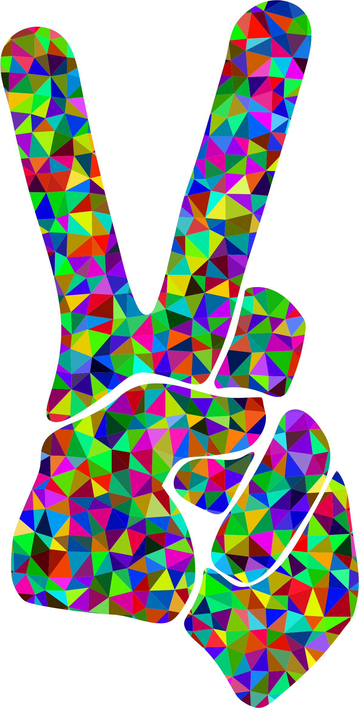 Big Image - Png Peace Sign (1180x2326)