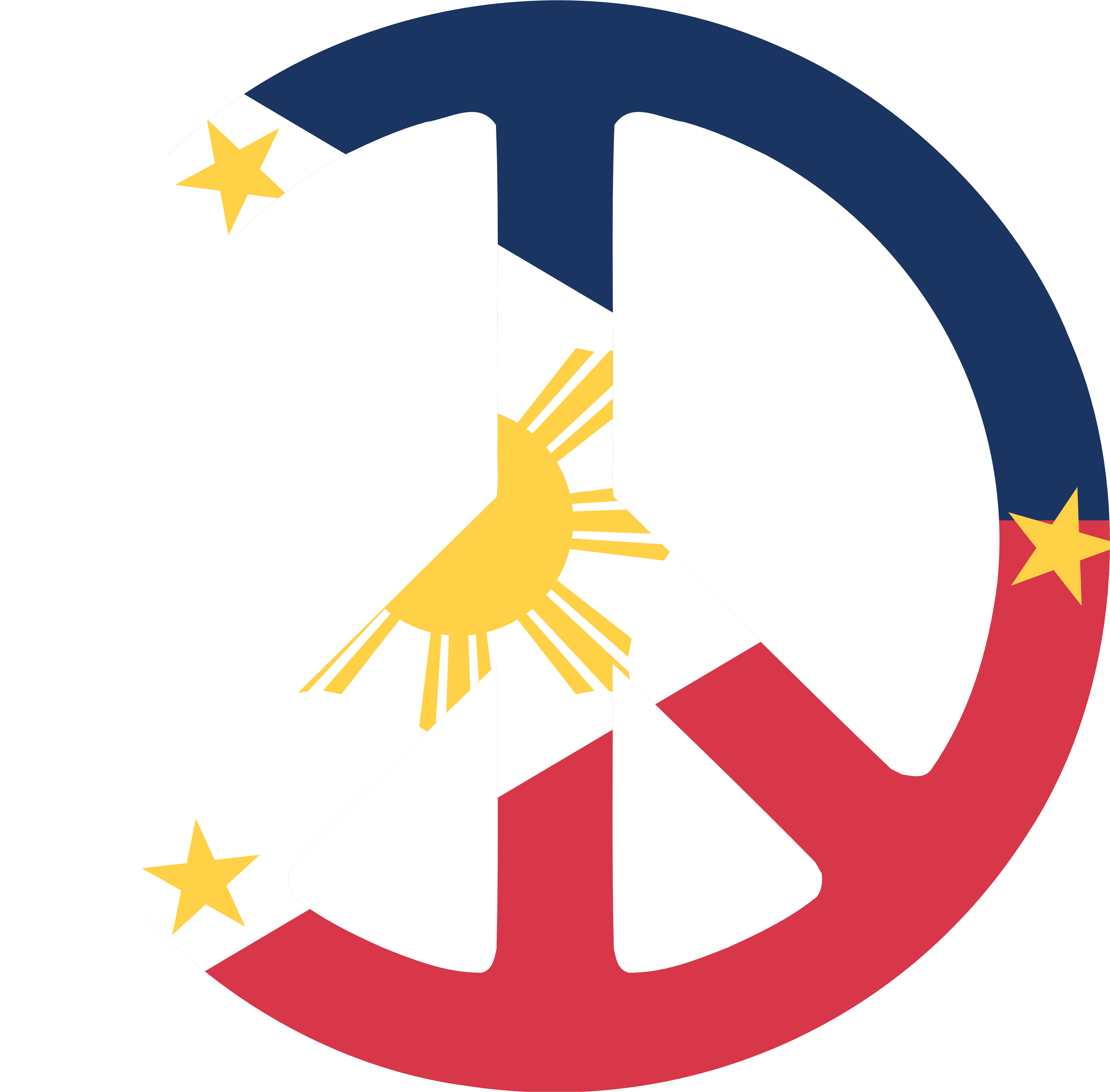 Flag Of The Philippines Peace Symbols Clip Art - Peace Sign Philippine Flag (4444x4444)