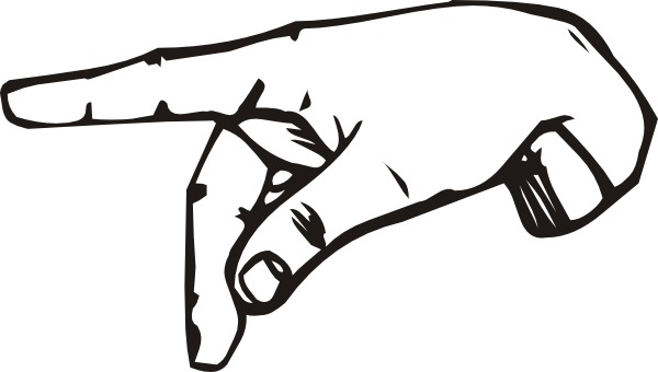 Sign Language Letter P (600x340)