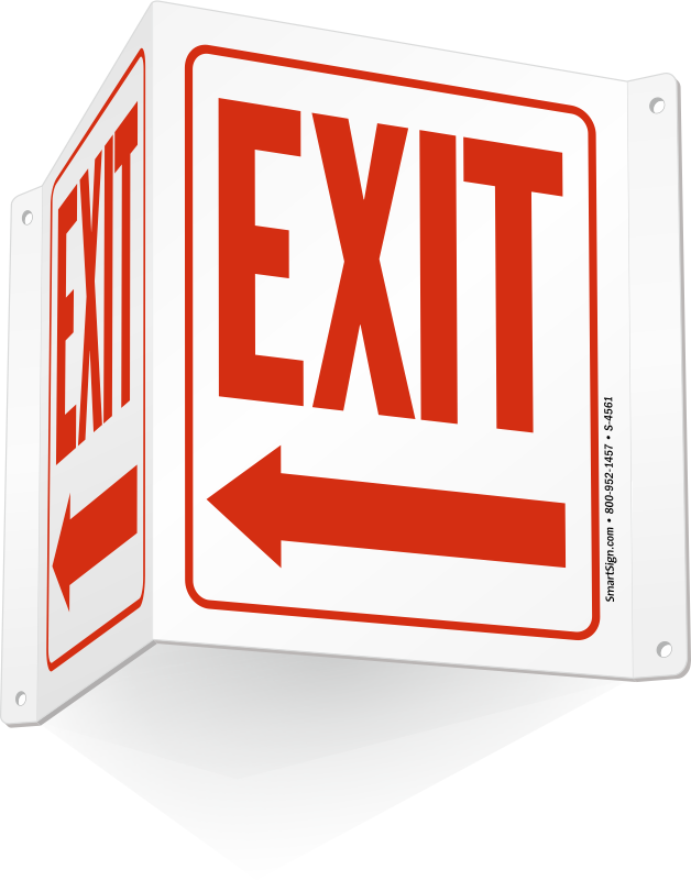 Zoom, Price, Buy - Exit Sign (628x800)