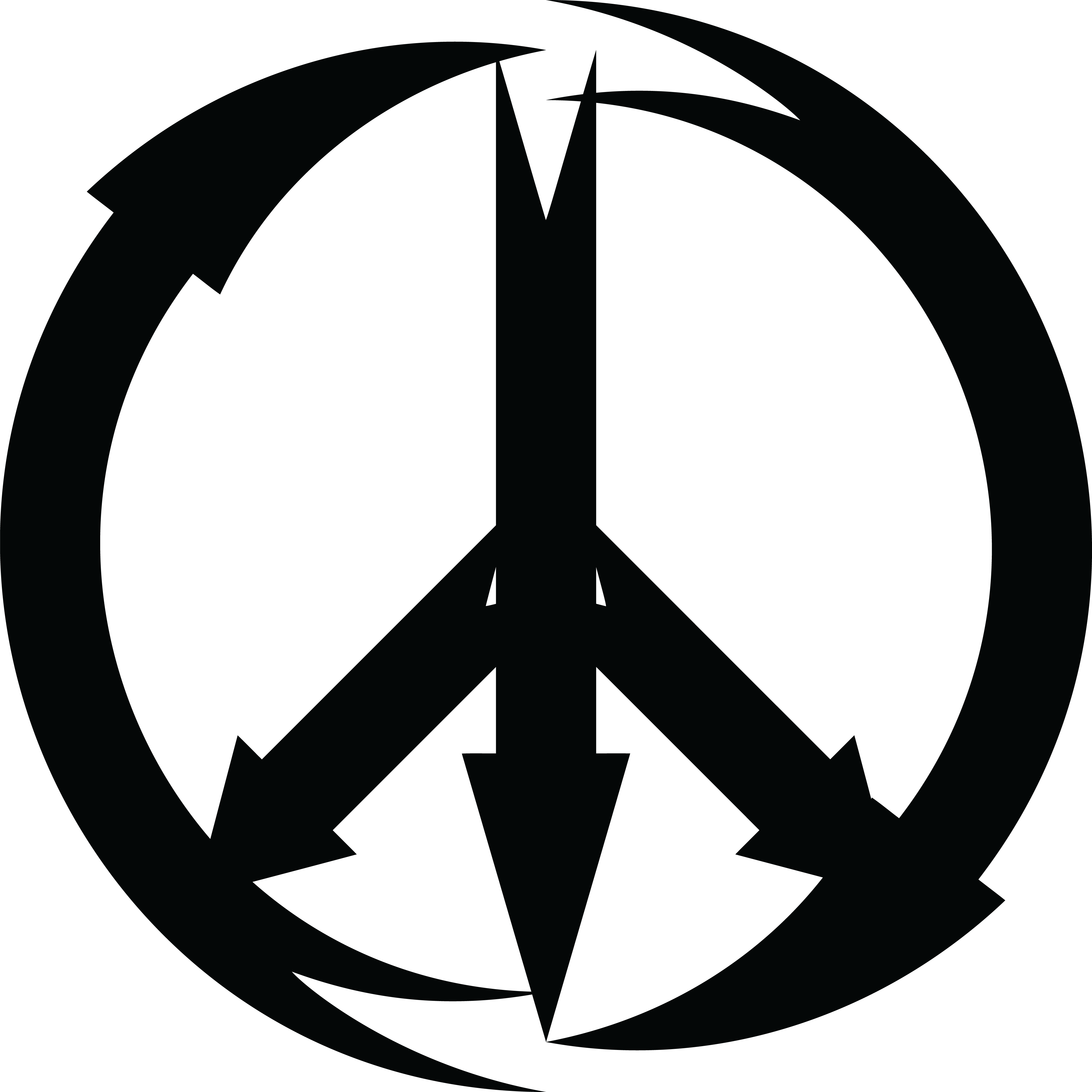 Peace Sign - Peace And Love Symbol (4000x4000)