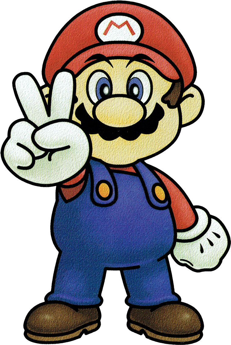 Super Smash Bros - Super Smash Bros 64 Mario (854x1182)