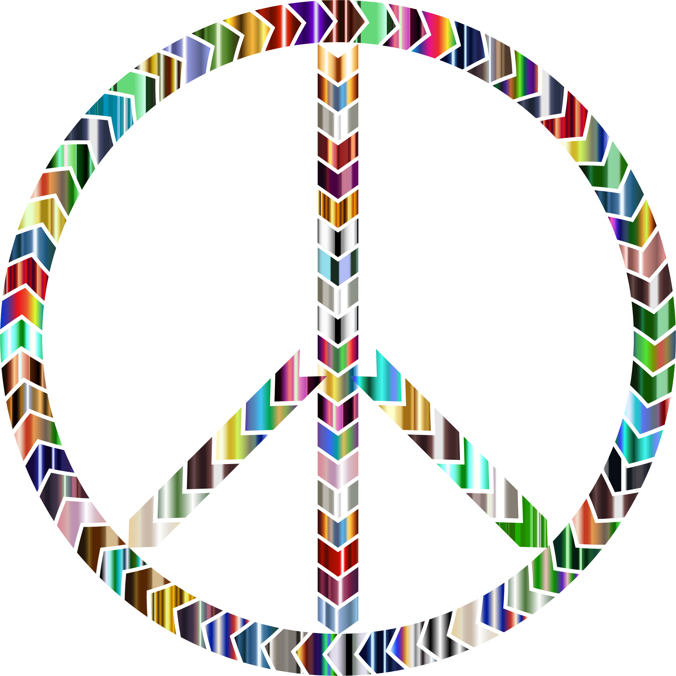 Peace Clipart Psychedelic - Tire (2306x2306)