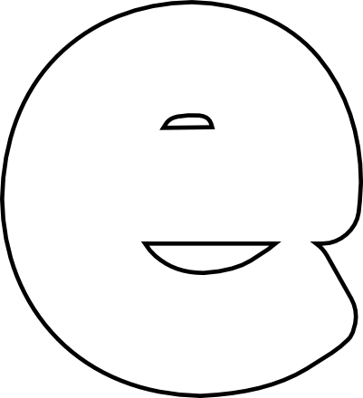 printable peace sign template bubble letter e png 401x440 png clipart download