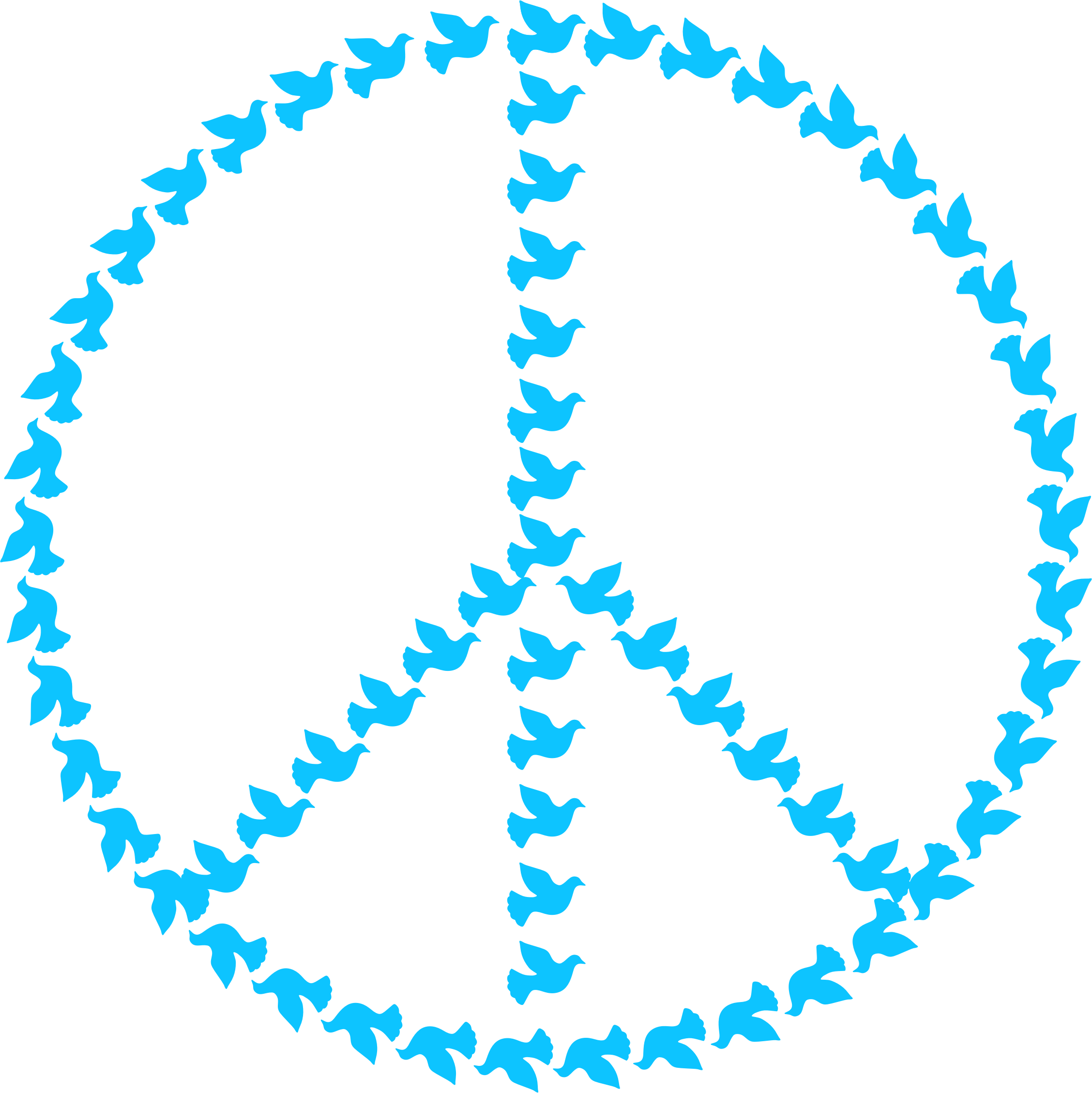 This Free Icons Png Design Of Peace Dove Sign - Sign Of Peace Dove (2256x2258)