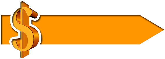 Arrow Direction Dollar Money Finance Busin - Arrow Money Clipart (763x340)