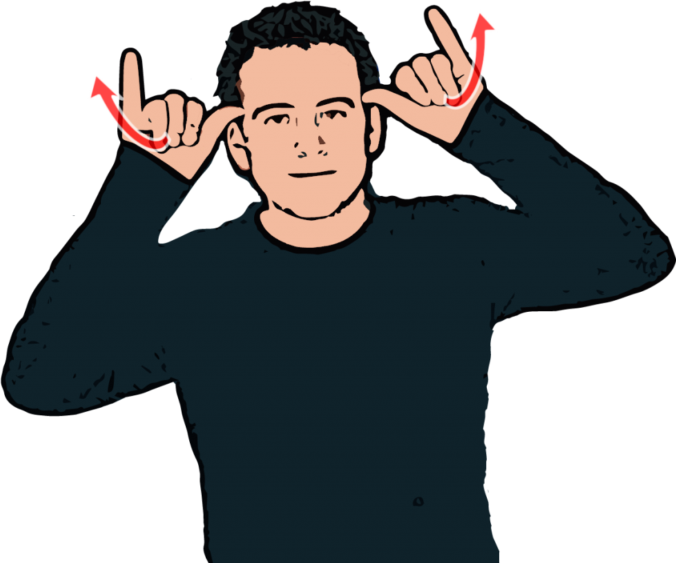 Bull / Cattle / Cow - Cow In Sign Language (1024x815)