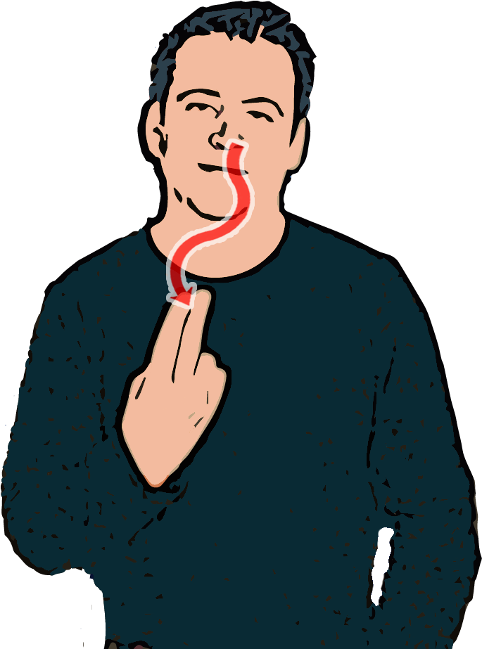 Art - Giraffe In Sign Language (730x922)