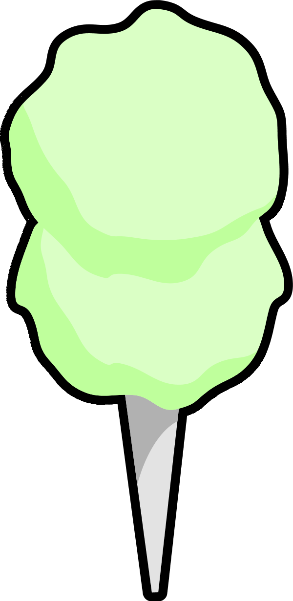 Cotton Candy Vector Nuhrbf Clipart - Cotton Candy Clip Art (600x1231)