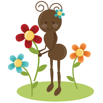Cute Ant Clipart Clipart Best Lezhao Clipart - Cute Spring Hd Clipart (432x432)