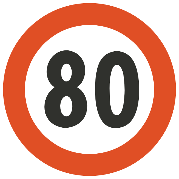 Speed Limit Clipart - Portrait Of A Man (600x600)