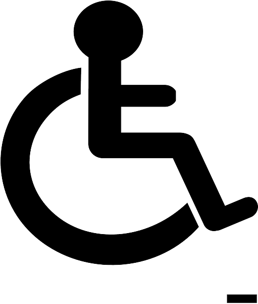 Sign, Symbol, Signs, Symbols, Wheelchair, Disability - Disability Sign (520x640)