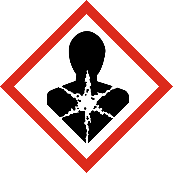 Printable Hazard Signs - Health Hazard Symbol (600x600)